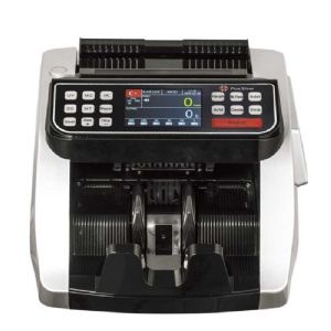 Plus Silver TL / EURO Kağıt Para Sayma Makinesi - Gri / Siyah Renk 