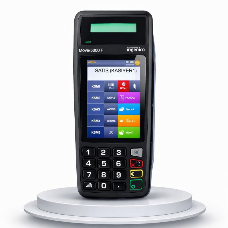İngenico Move 5000 F Yeni Nesil Mobil Pos Yazarkasa
